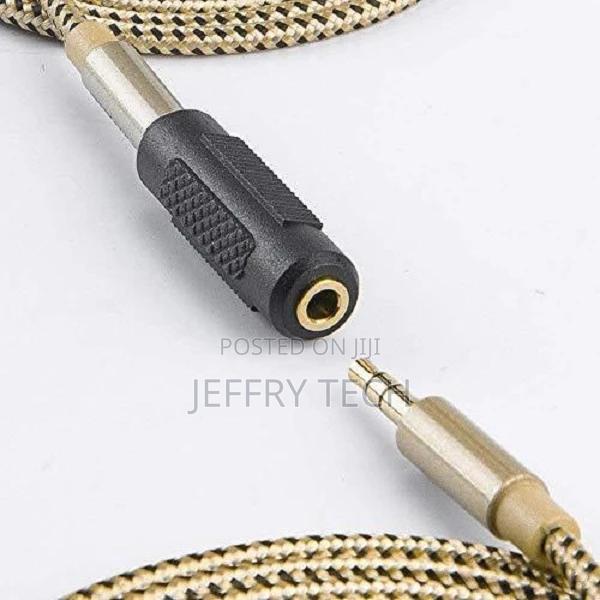 3.5mm Aux Audio Adapter Extender Female to Female Coupler Ja - thumbnail 2