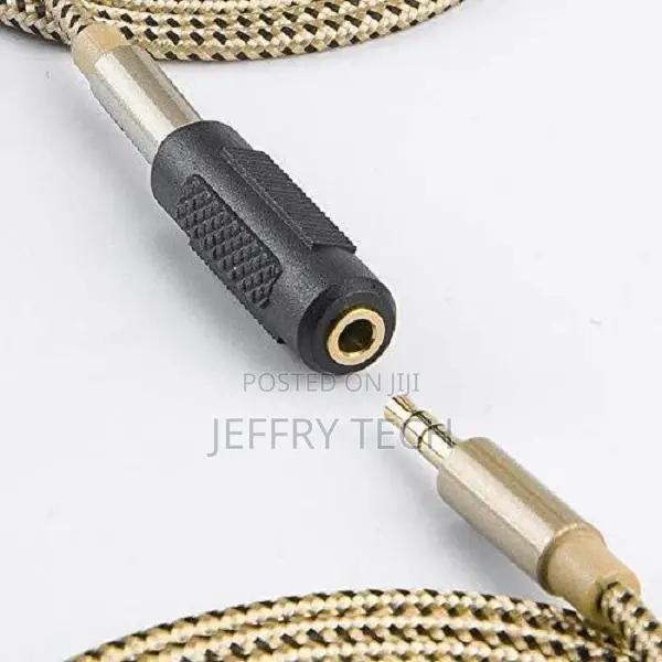3.5mm Aux Audio Adapter Extender Female to Female Coupler Ja