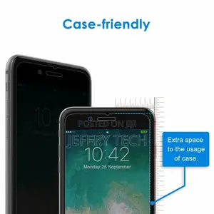 Privacy Anti-Spy Glass Screen for iPhone 6 Plus / 6S Plus