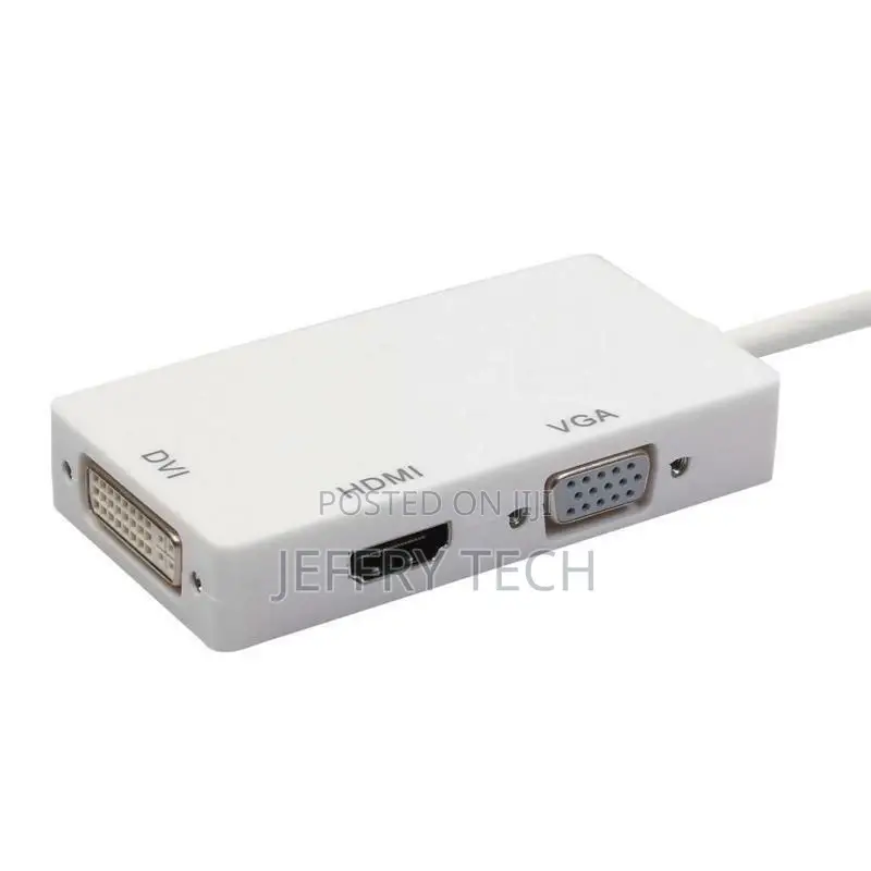 Display Port to HDMI VGA DVI Adapter Converter Thunderbolt D