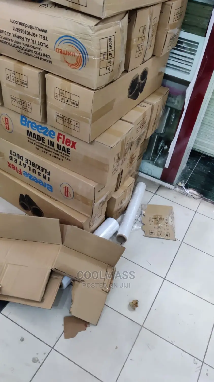 Flexible Duct 6" Insulated at Nairobi Kenya