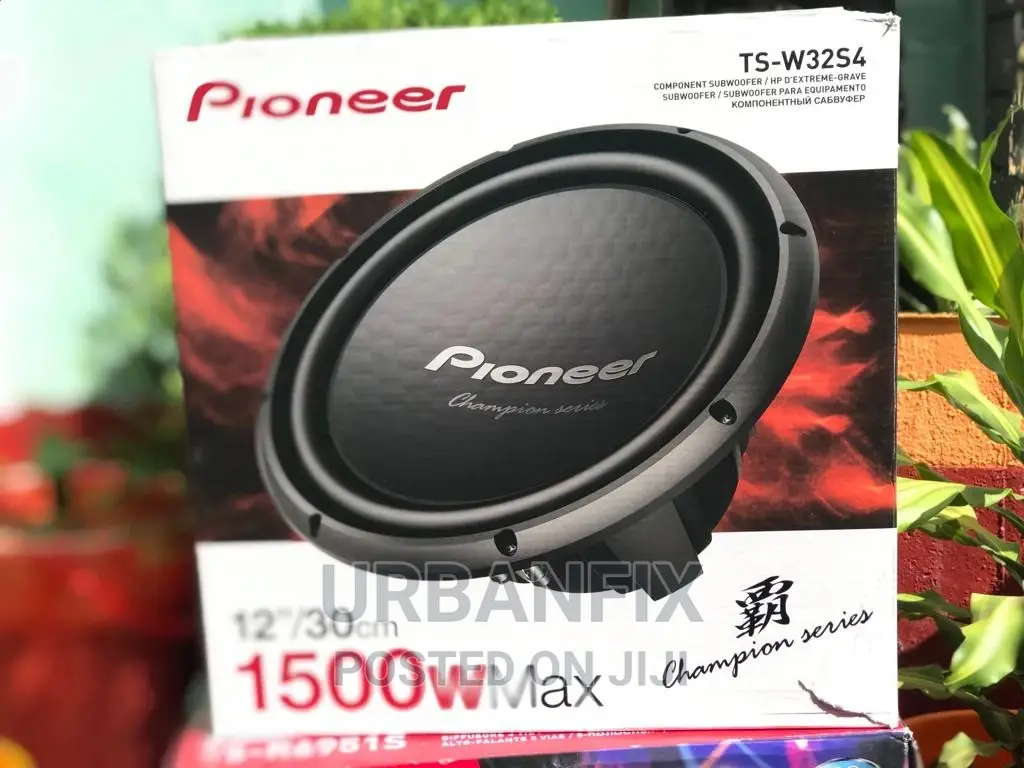 Pioneer 1500watts TS- W32S4 Subwoofer