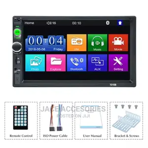 Car 2 Din Mp5 Radio Touchscreen