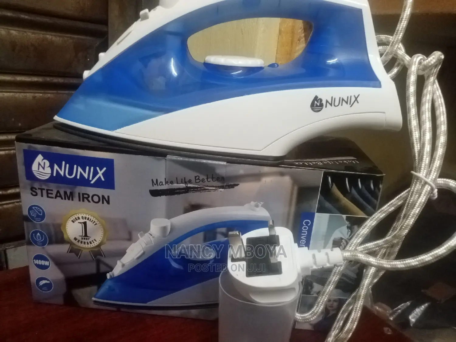 Nunix Steam Iron Box