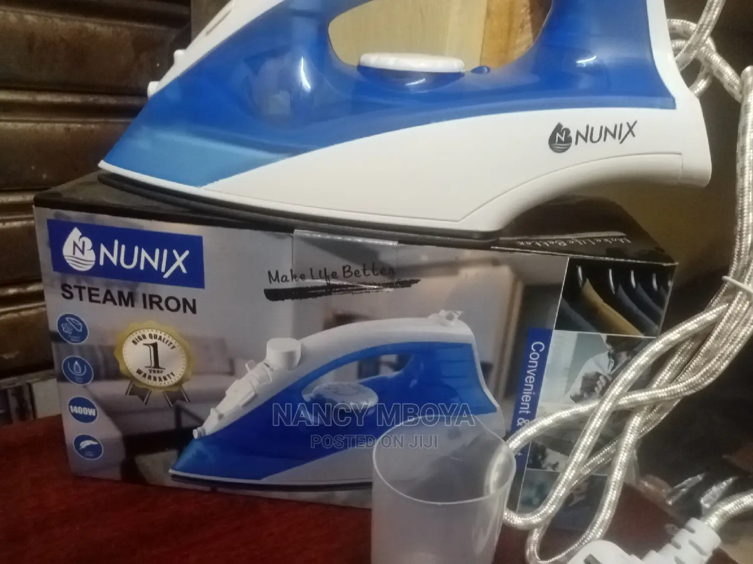 Nunix Steam Iron Box