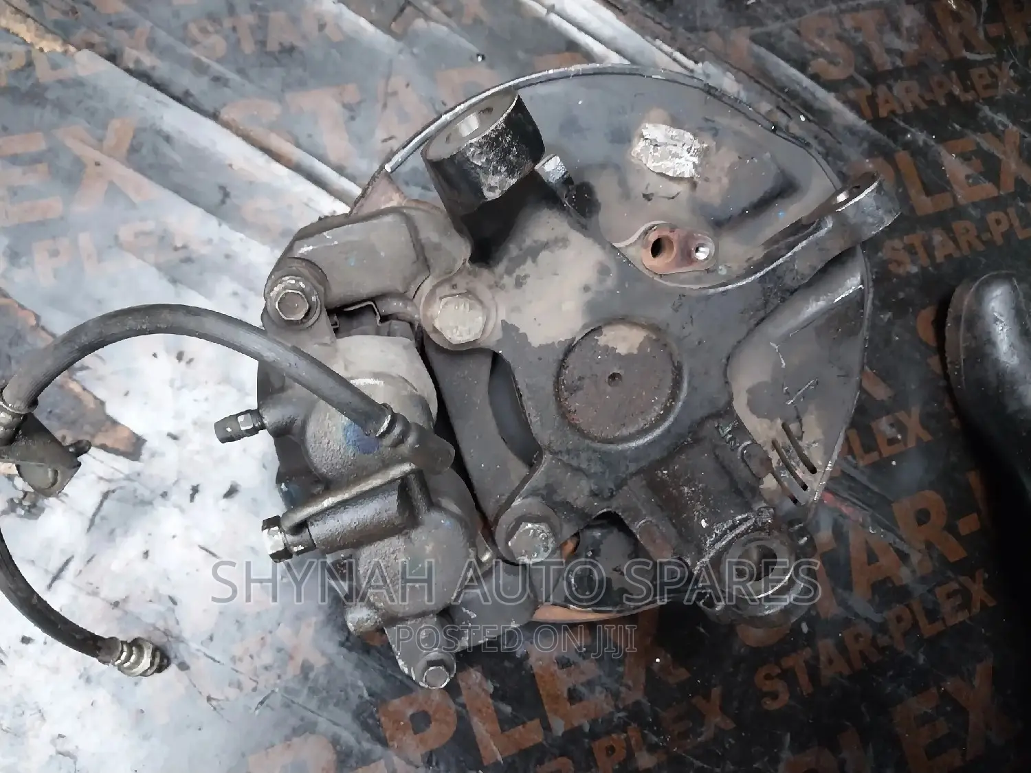 Hub Complete With Disc and Caliper Dmax New Model