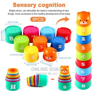 Kids Stacking Nesting Cups Early Educational Baby Toys