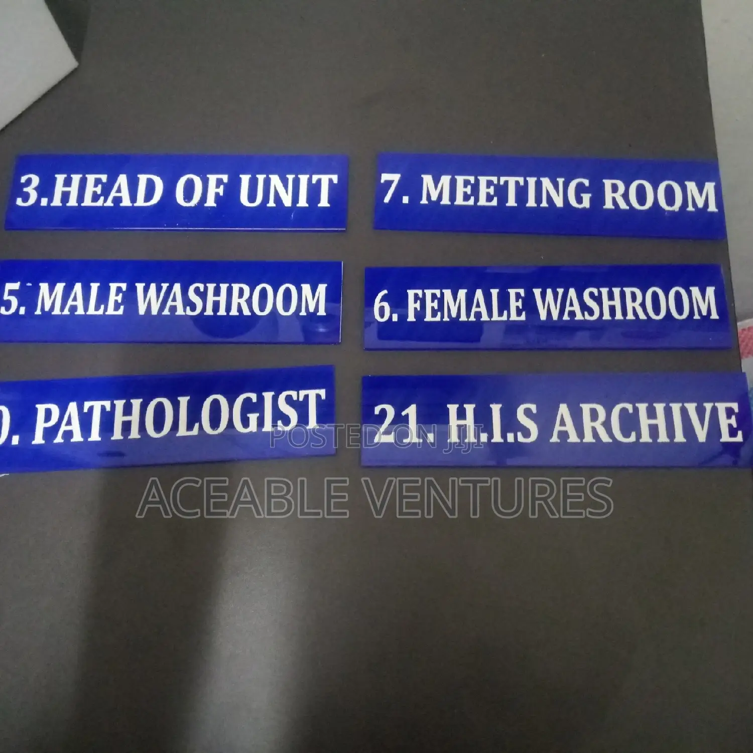 Door Signage