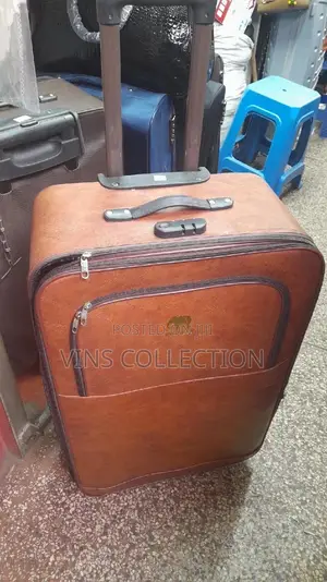 Pioneer Leather Suitcase