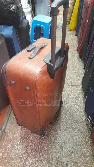 Pioneer Leather Suitcase