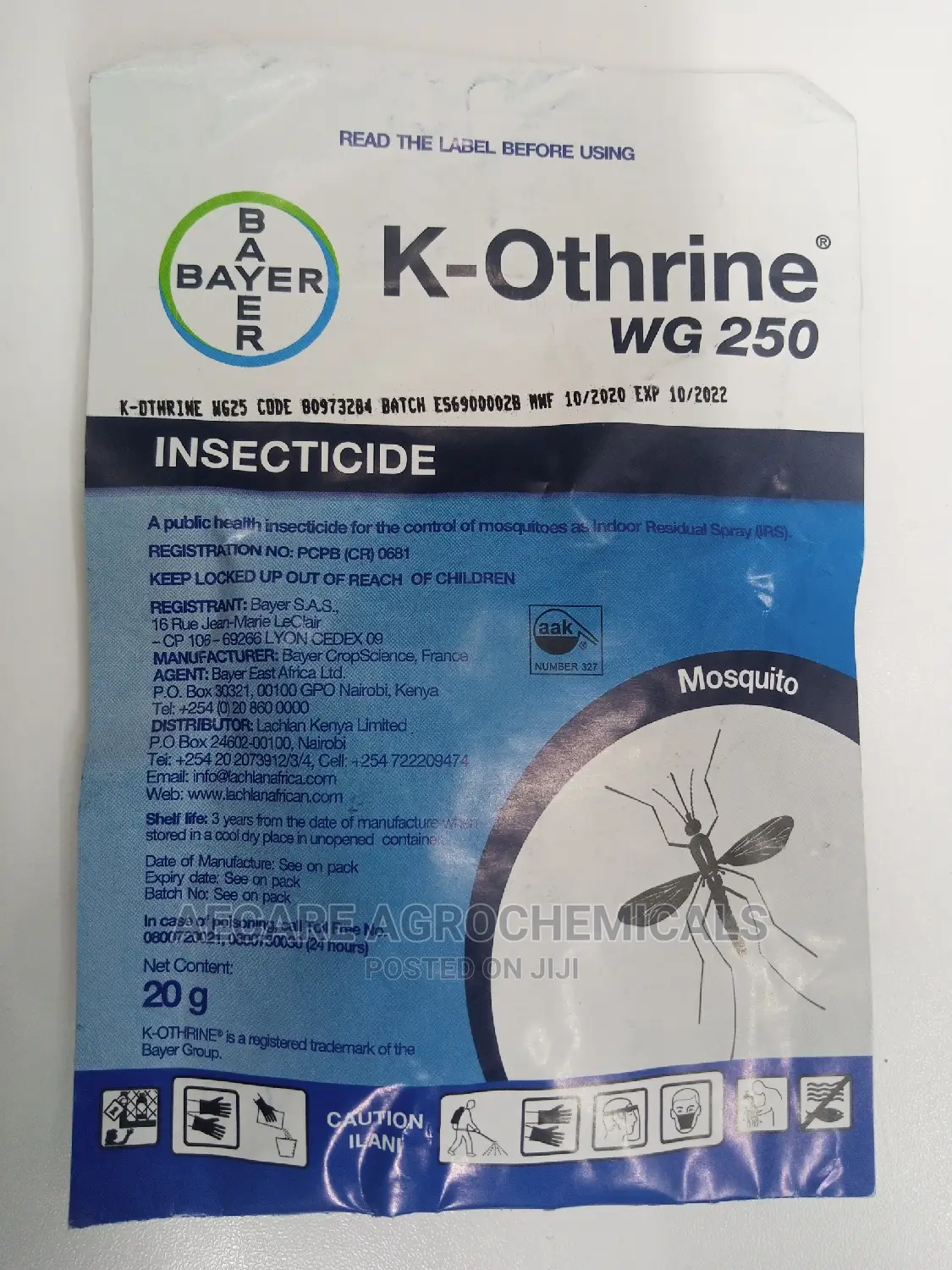 K- Othrine Wg 250 Insecticide 20grams