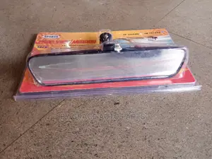 Driving Mirror With Mounting Pad and Glue Included.