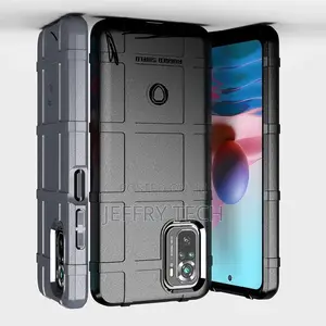 Rugged Shield Silicone Case for Xiaomi Redmi Note 10 Pro Max