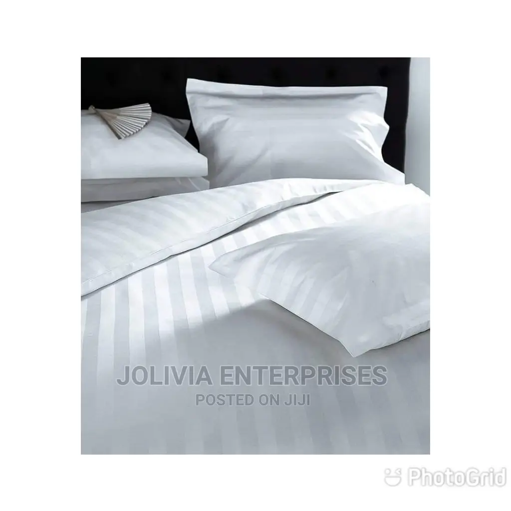 Satin White Bedsheets