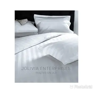 Satin White Bedsheets