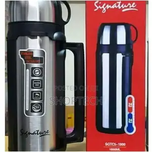1.8litres Signature Flask.