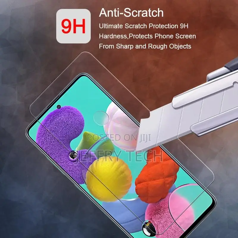 A51 Glass Screen Protector on for Samsung Galaxy a 51 51a Pr