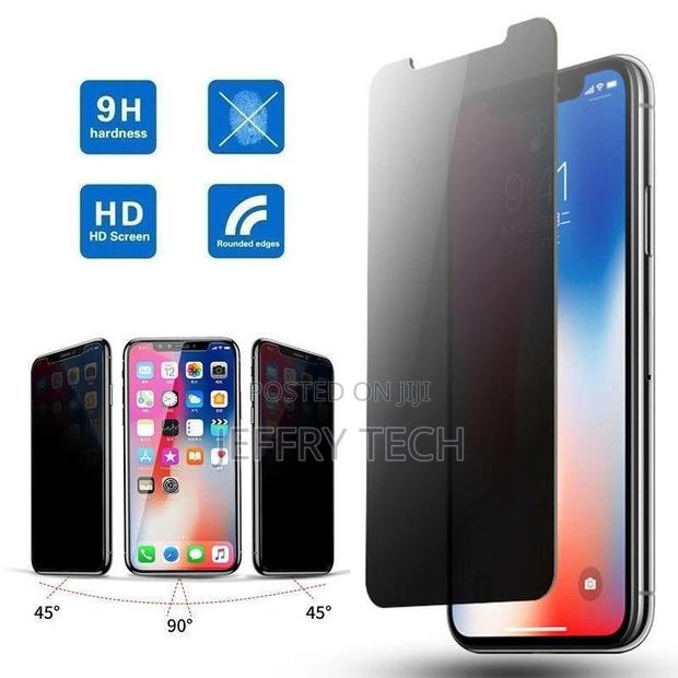 Anti-Spy Privacy Glass Screen Protector for iPhone 11 - thumbnail 3