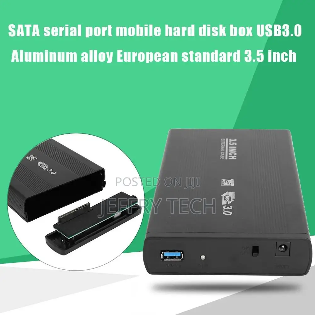 3.5 Inch Hard Disk Drive Case SATA to USB3.0 Adapter Externa