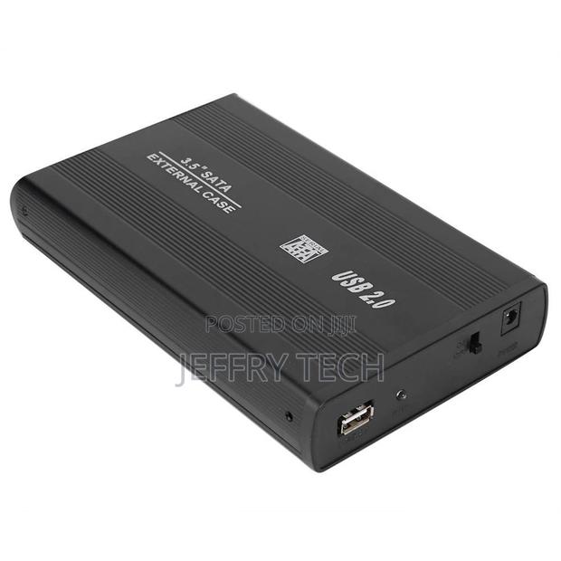 3.5 Inch Hard Disk Drive Case SATA to USB2.0 Adapter Externa - thumbnail 2
