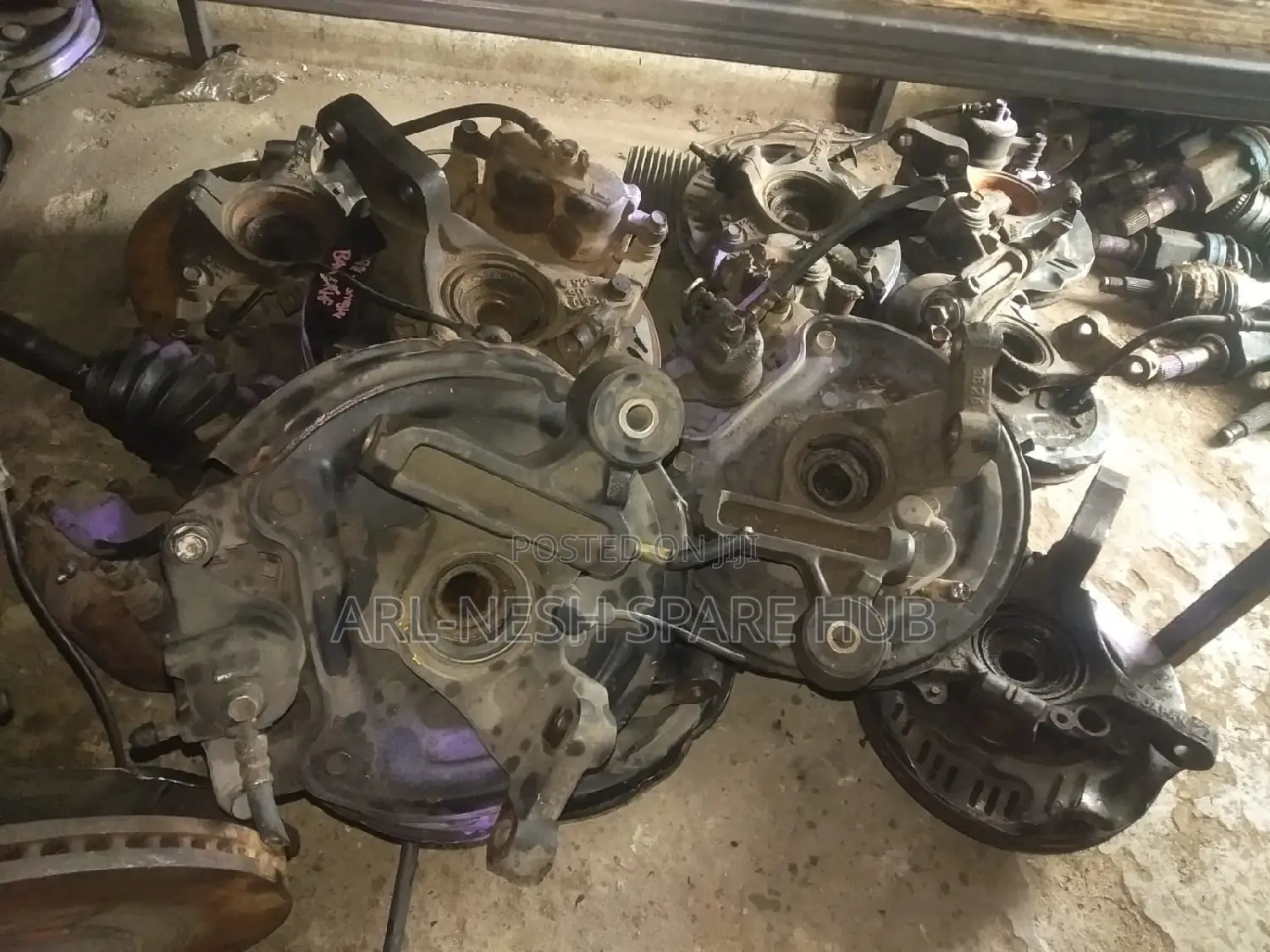 Subaru Front and Rear Hurbs