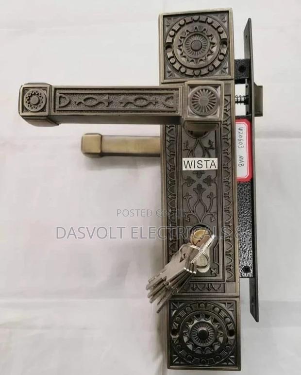 Metallic Door Lock - main view