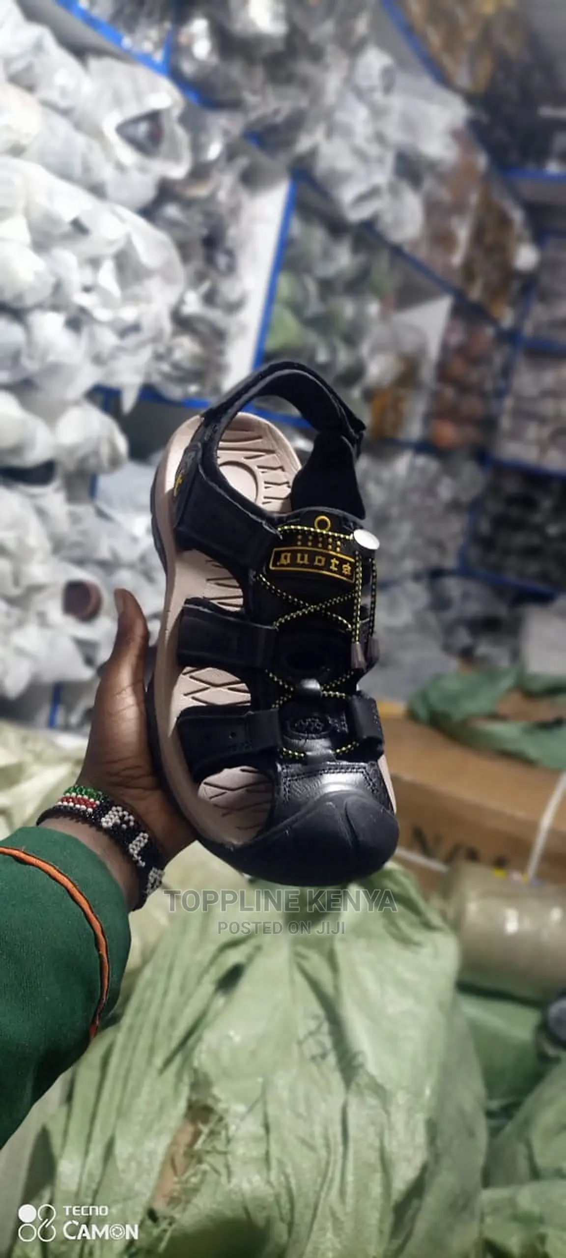 Bay Reef Mens Sandals Open Shoes Black in Nairobi Central Shoes