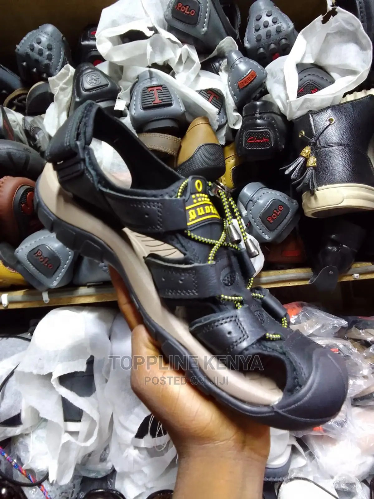 Bay Reef Mens Sandals Open Shoes Black in Nairobi Central Shoes