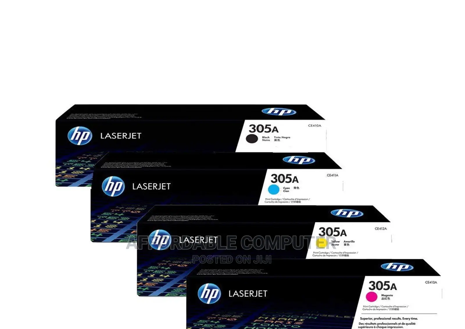 HP 305A Black Original Laserjet Toner Cartridge
