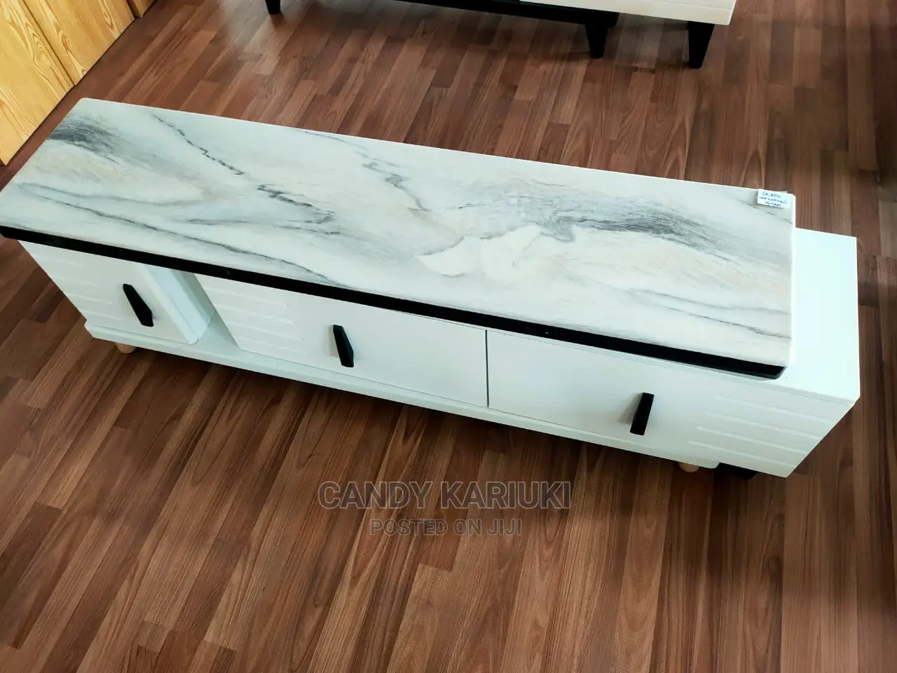 Marble Top TV Stand