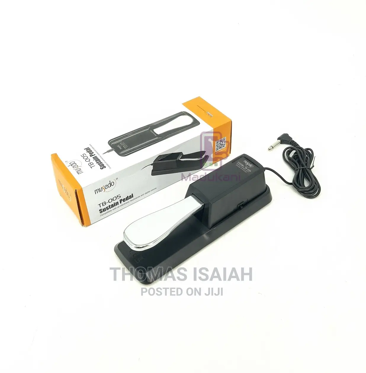 Musedo TB-005 Sustain Pedal Full Size Piano Style With Polar