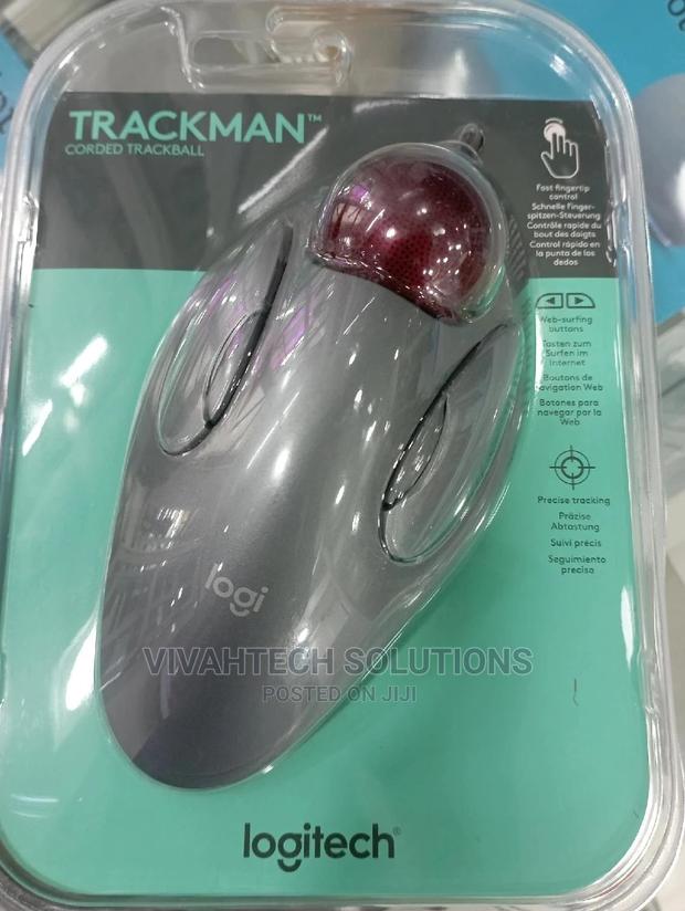 Logitech Trackman Corded Trackball Mouse - main view