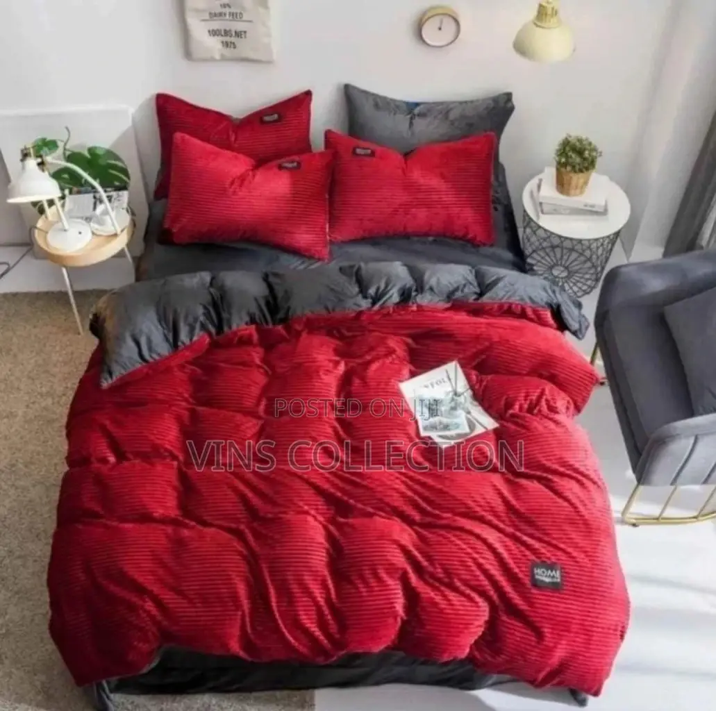 Velvet Duvet Set 4pcs