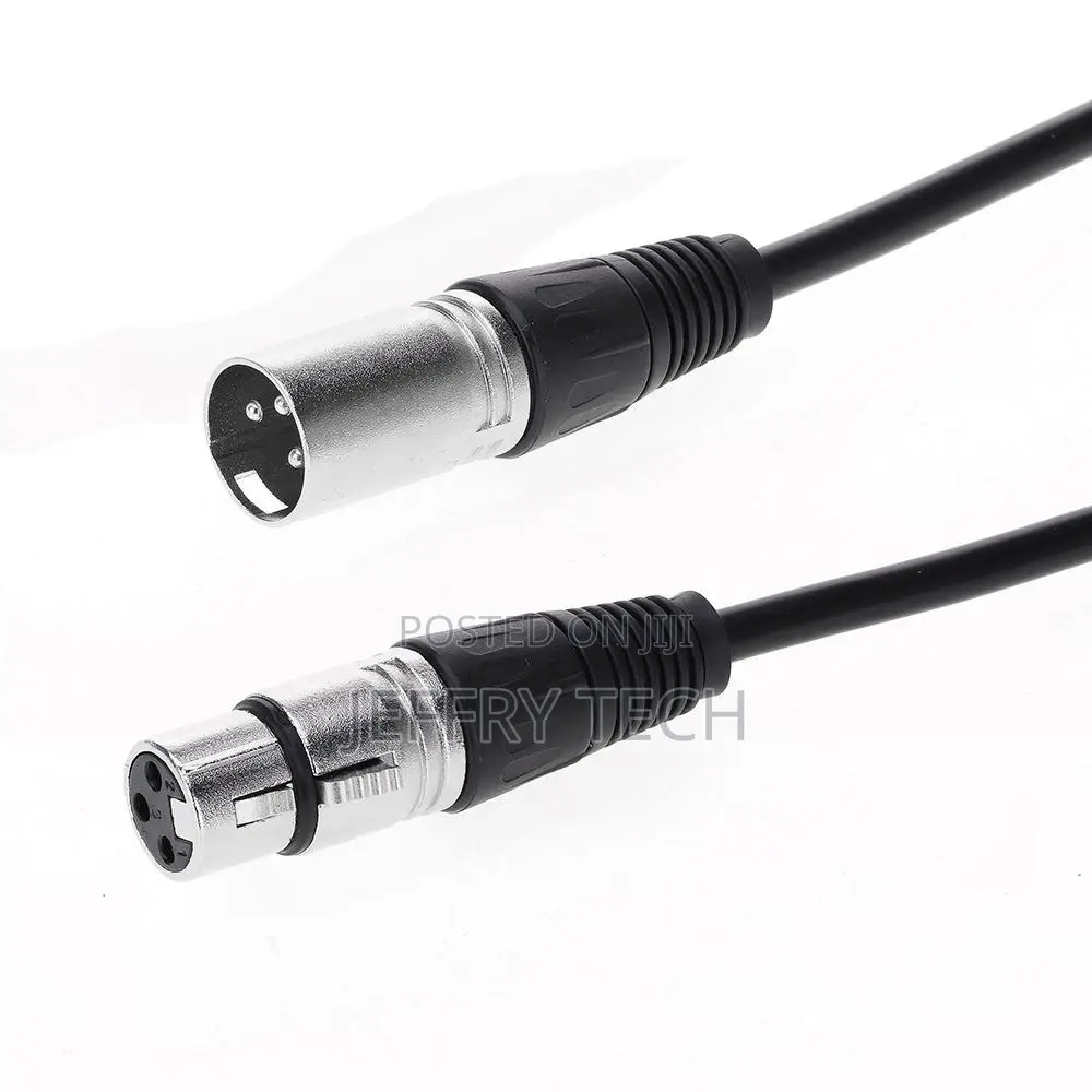 3 Pin XLR Male to Female Microphone Cable Audio Cord 10m