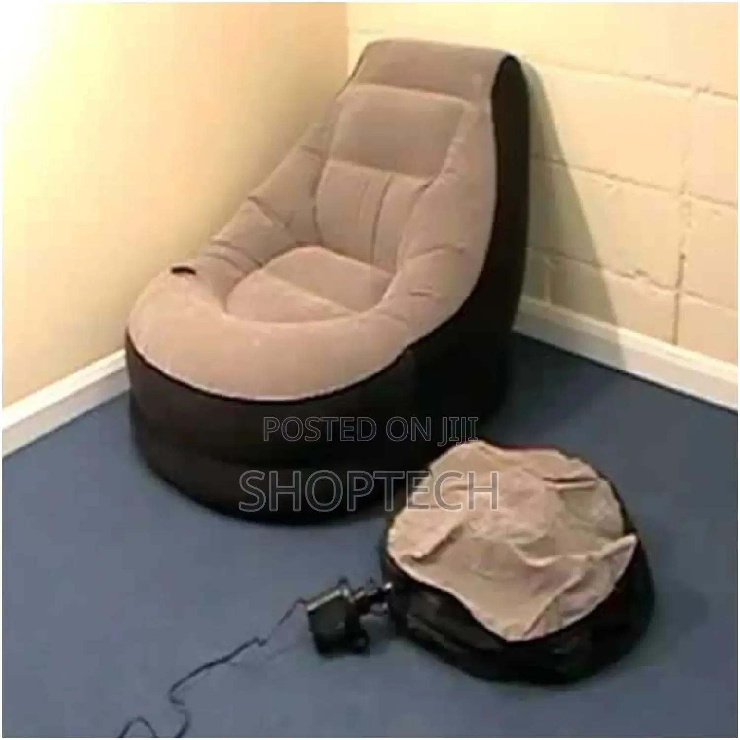 Inflatable Seat Set With Pump