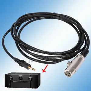 Xlr Connector Female to 1/8" 3.5mm Male Stereo Microphone Au