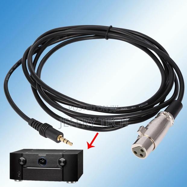 Xlr Connector Female to 1/8" 3.5mm Male Stereo Microphone Au