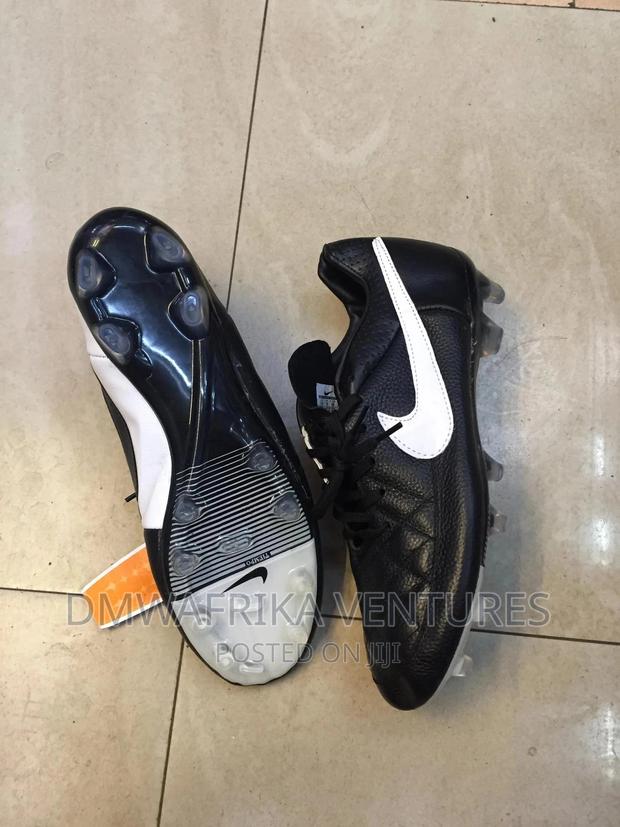 Black White Tiempo Nike Boots - thumbnail 8