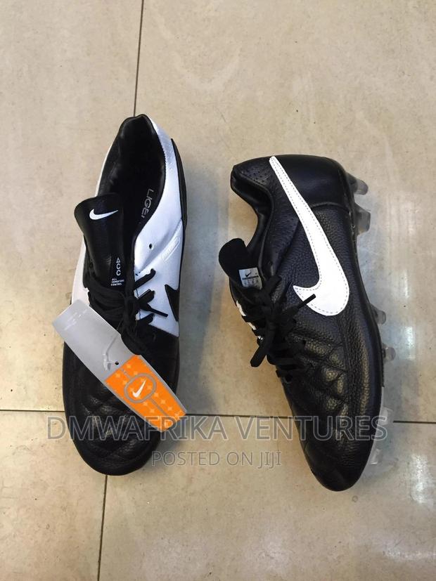 Black White Tiempo Nike Boots - thumbnail 10