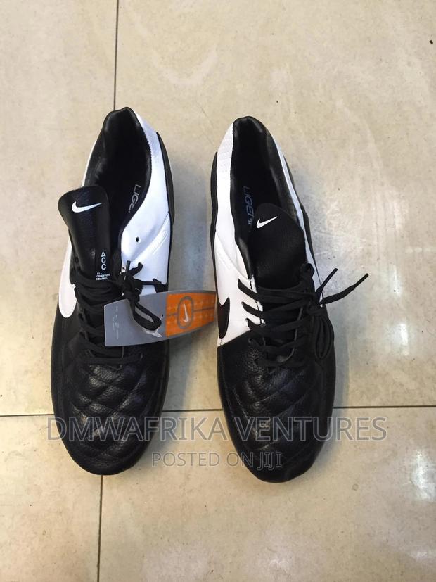 Black White Tiempo Nike Boots - thumbnail 11