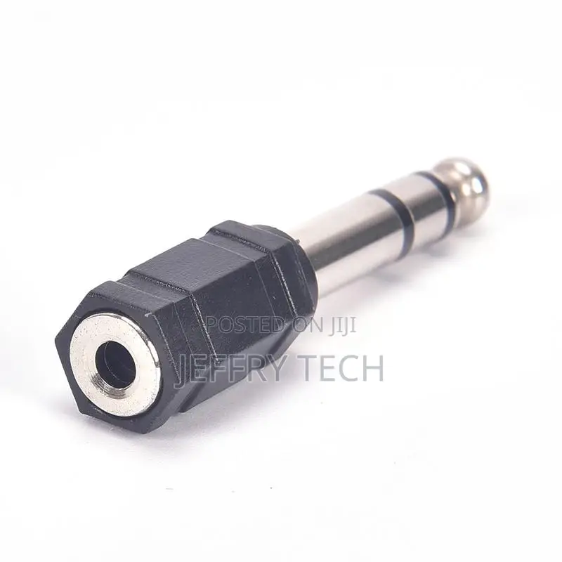 3.5mm Jack Stereo to 6.5mm Jack Mono Audio Adaptor Converter