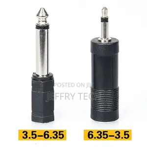 3.5mm Male to 6.5mm Female Adapter 3.5 Plug to 6.5 Jack Ster