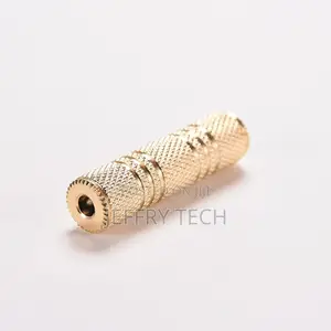 Female Head to 3.5mm Female F/F Stereo Audio Adapter Headpho