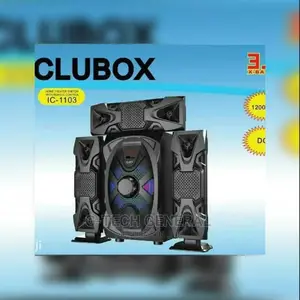 Clubox IC-1303 3.1 X-Base HI-FI Bluetooth Speaker Black