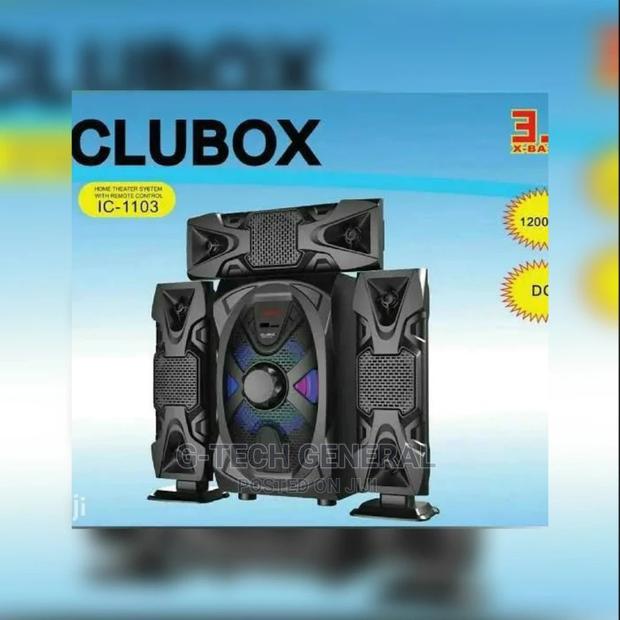 Clubox IC-1303 3.1 X-Base HI-FI Bluetooth Speaker Black