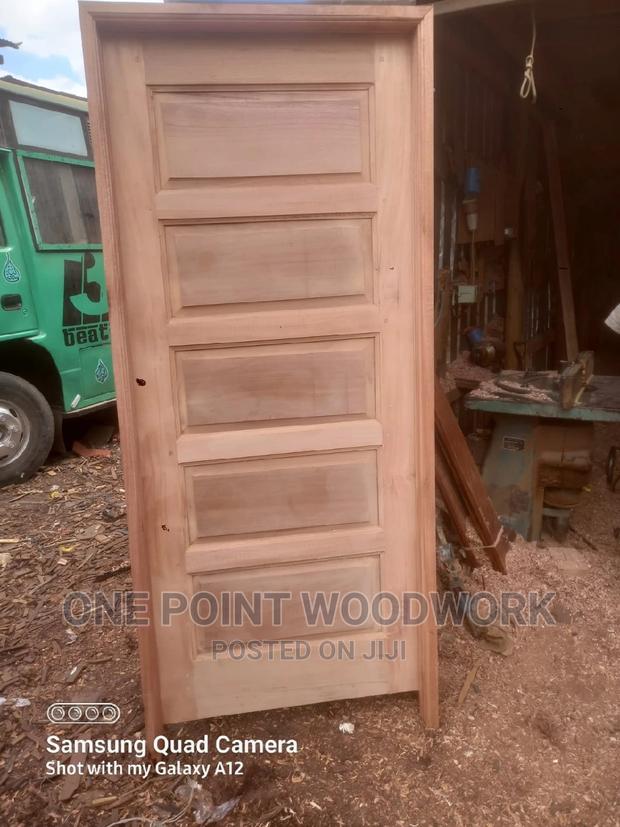 Mahogany Solid Doors , Durable - thumbnail 2