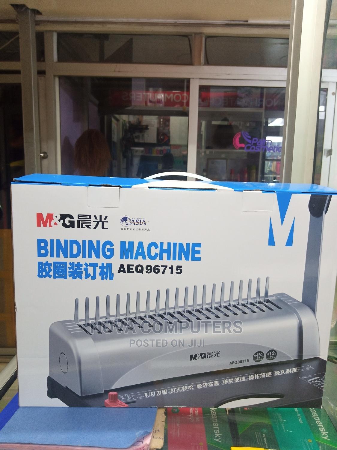 Metallic Comb Binding Machine in Nairobi Central Stationery, Nova