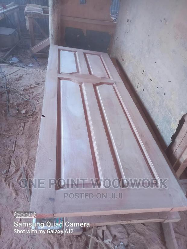 Mahogany Solid Doors , Durable - main view