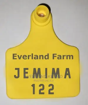 Laser Custom Printed Customized Ear Tags