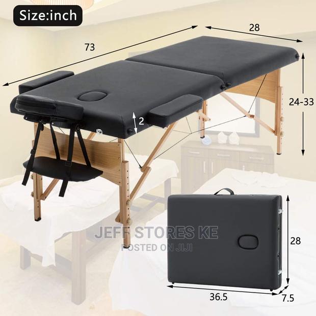Wooden Portable Massage Bed - main view